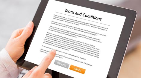 terms and conditions